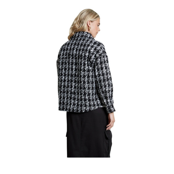 Native Youth Melia Women’s XS Cropped Blazer Jacket Quiet Luxury Office Holiday - Picture 6 of 7